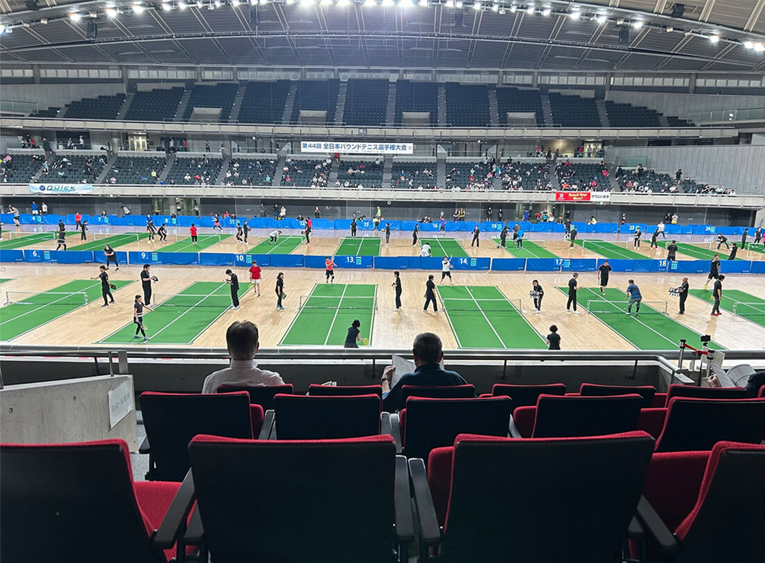 「第44回全日本バウンドテニス選手権大会」に、当社の社員が出場しました 画像3